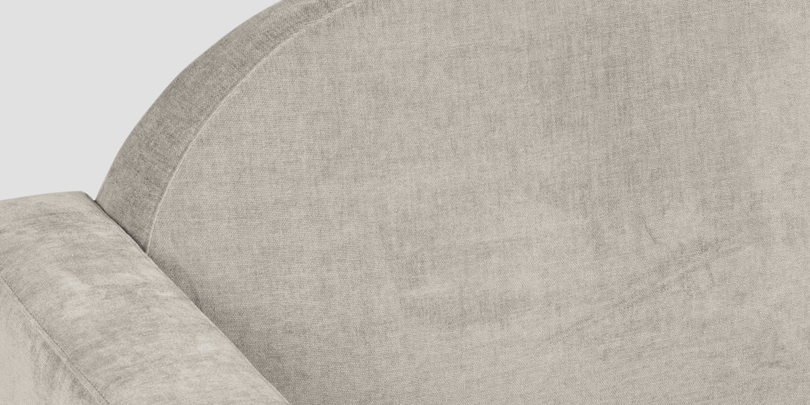 Dara Fabric 3 Seater Sofa In Ash Grey Colour - Febonic Living