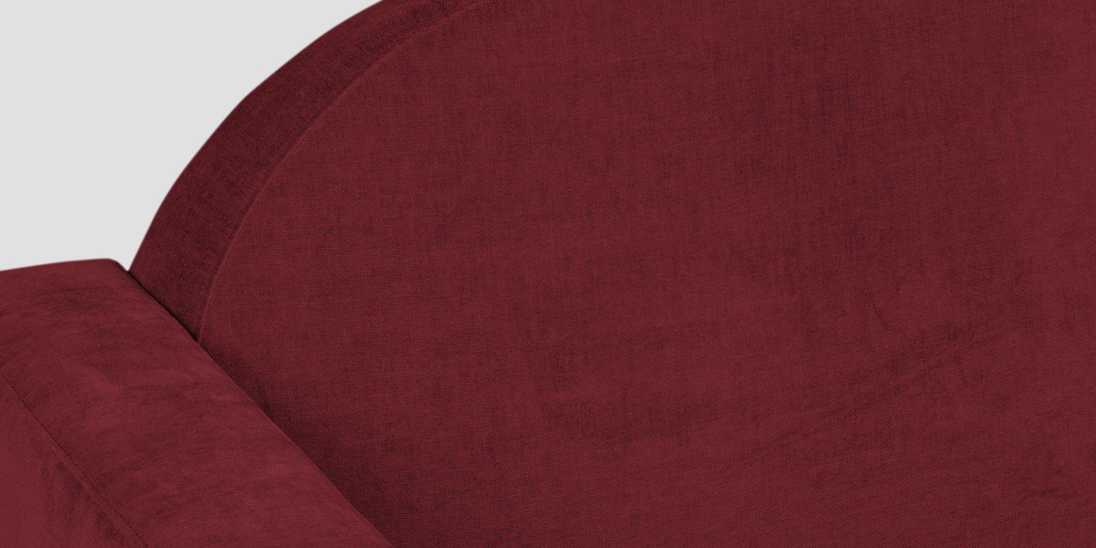 Dara Fabric 3 Seater Sofa In Blood Maroon Colour - Febonic Living