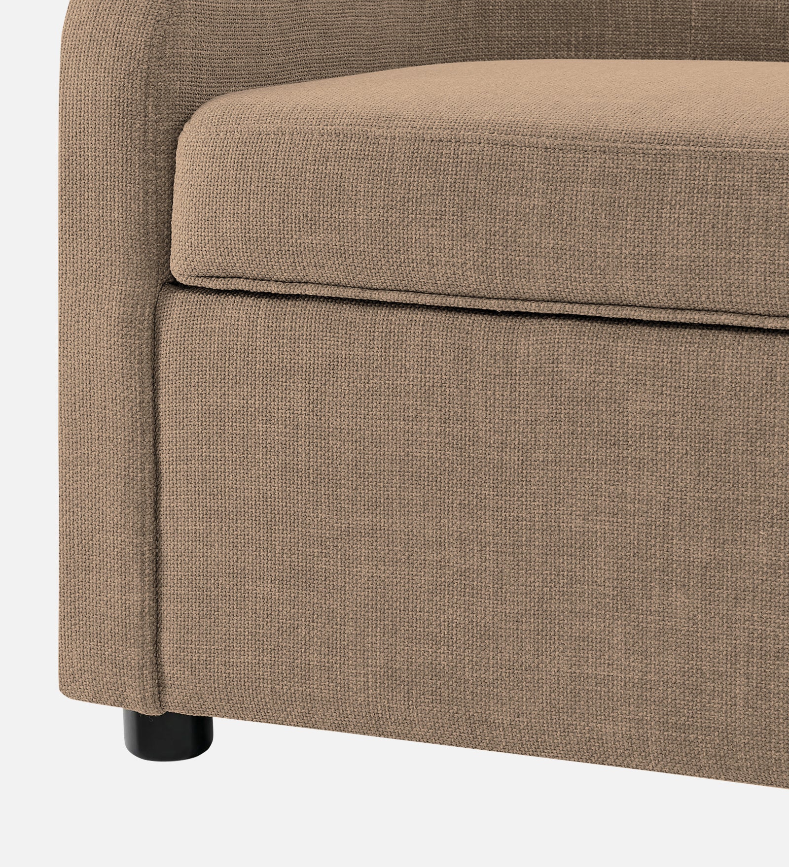 Cooper Fabric Storage Bench In Cookie Beige Colour - Febonic Living