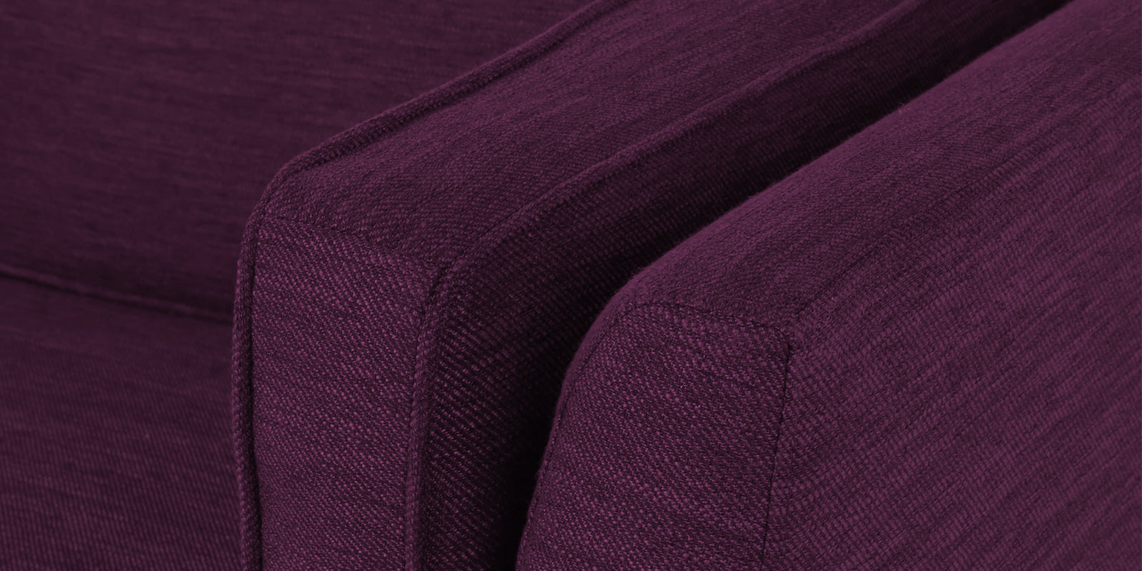 Nigar Fabric 2 Seater Sofa In Greek Purple Colour - Febonic Living