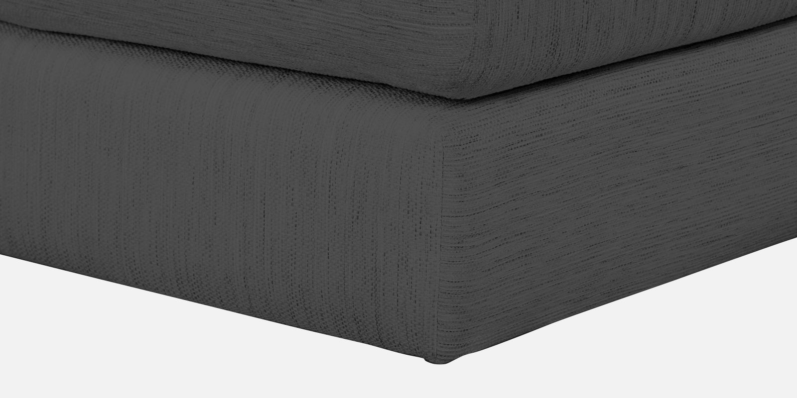 Ziggy Fabric RHS Sectional Sofa (3+Lounger) In Stone Grey Colour - Febonic Living