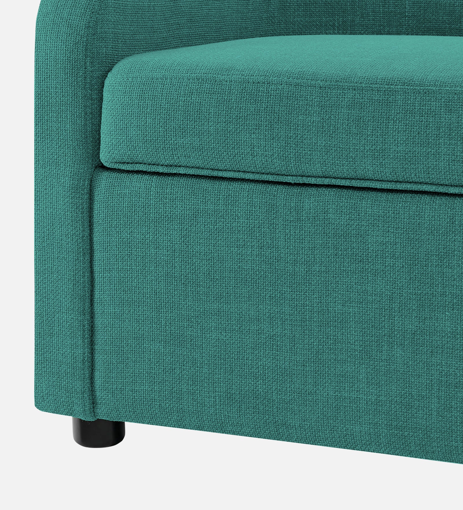 Cooper Fabric Storage Bench In Sea Green Colour - Febonic Living
