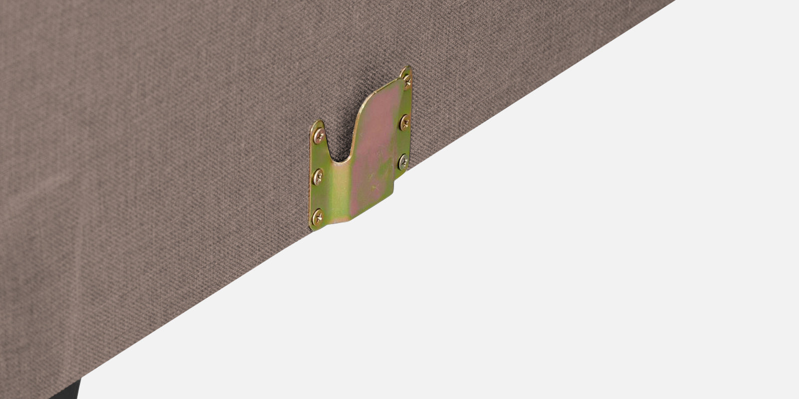 Perry Fabric LHS Sectional Sofa (3+Lounger) In Kadhi Beige Colour - Febonic Living