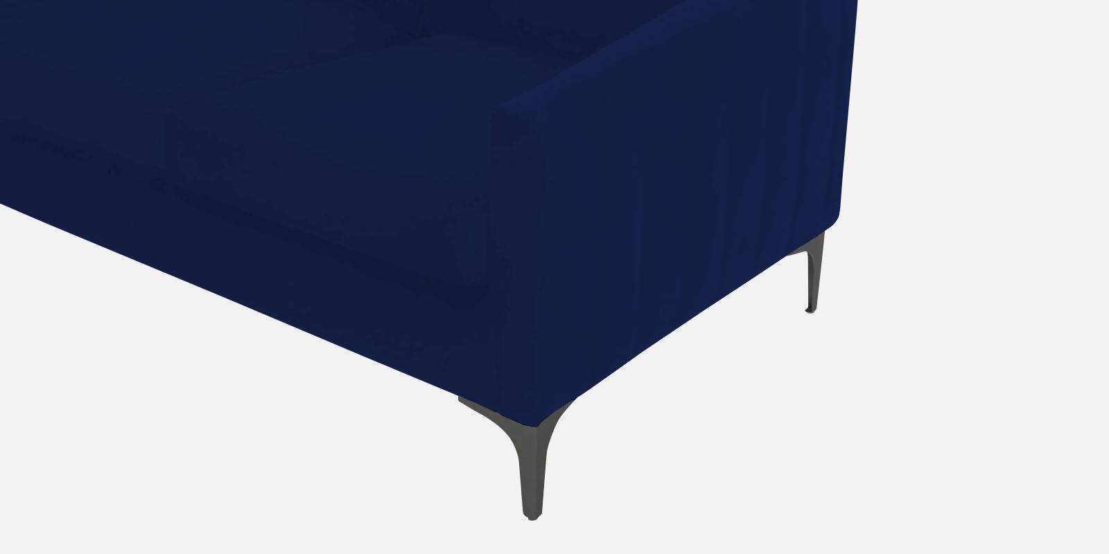 Haru Fabric RHS Sectional Sofa (2+Lounger) In Imperial Blue Colour - Febonic Living