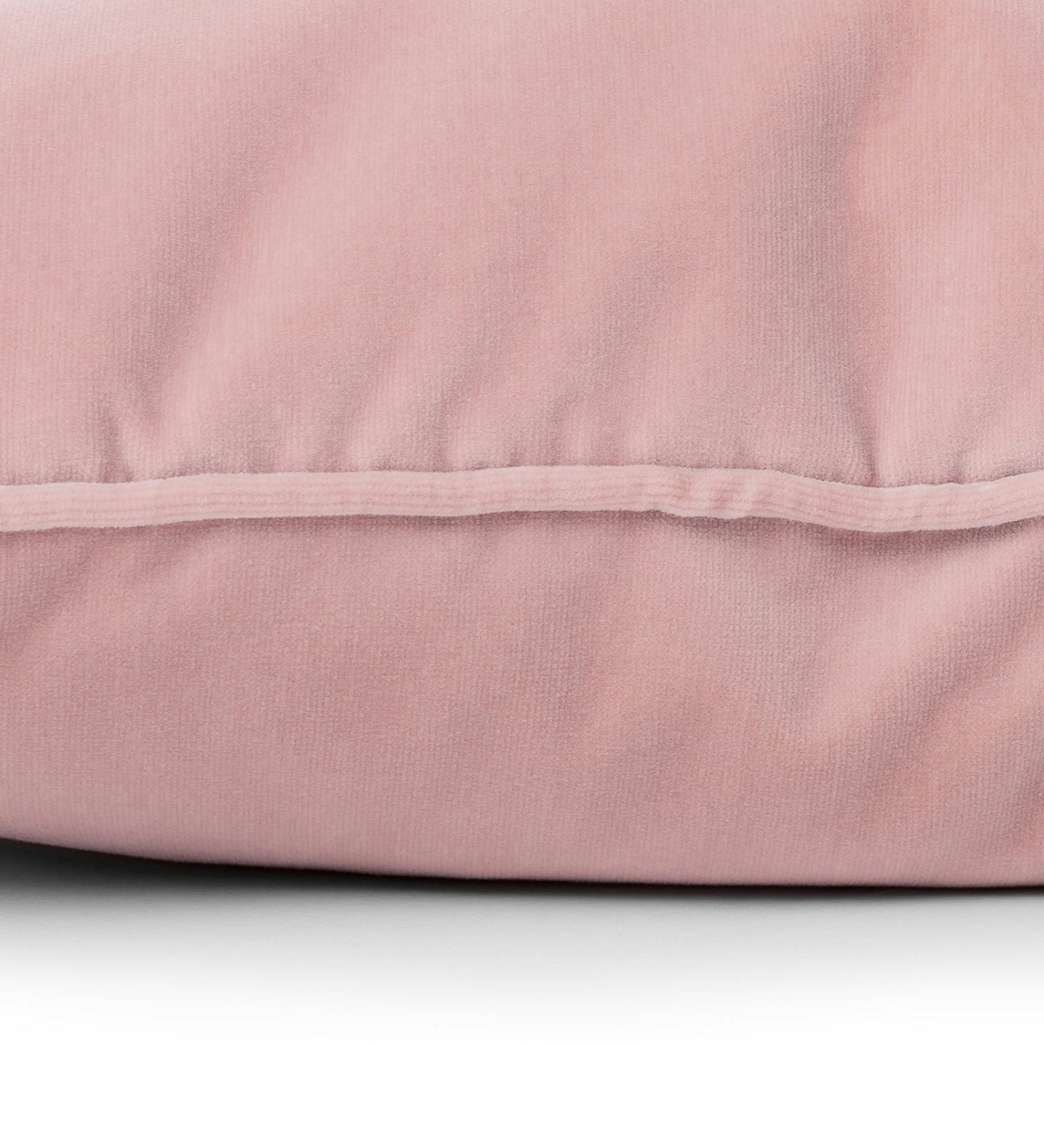 Lucca Velvet 20x20 inches Cushion + Covers (Pack of 2) In Millennial pink Colour - Febonic Living