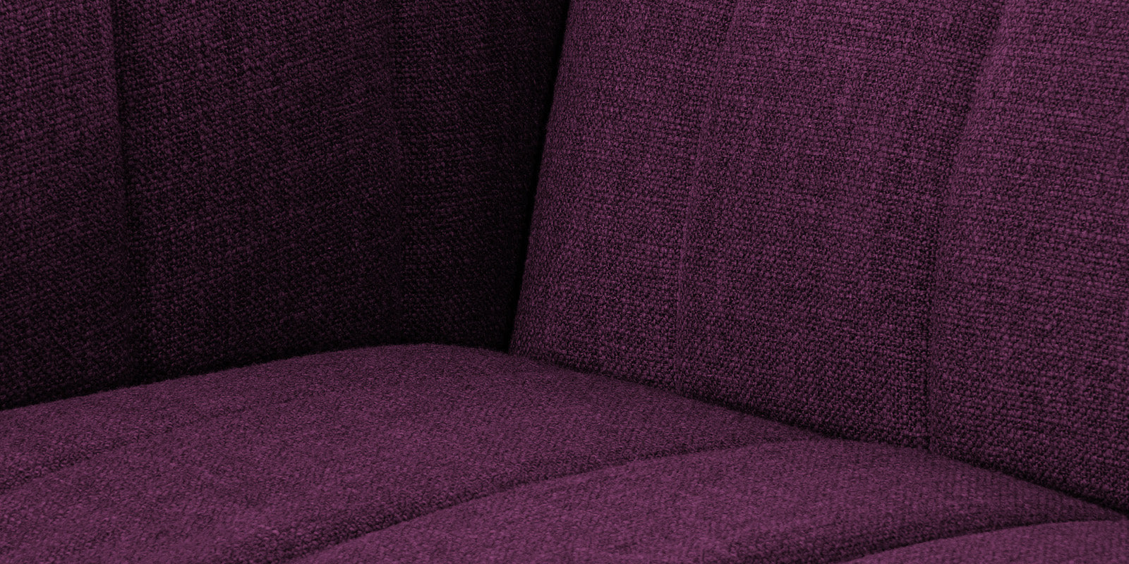 Lara Fabric 2 Seater Sofa In Greek Purple Colour - Febonic Living