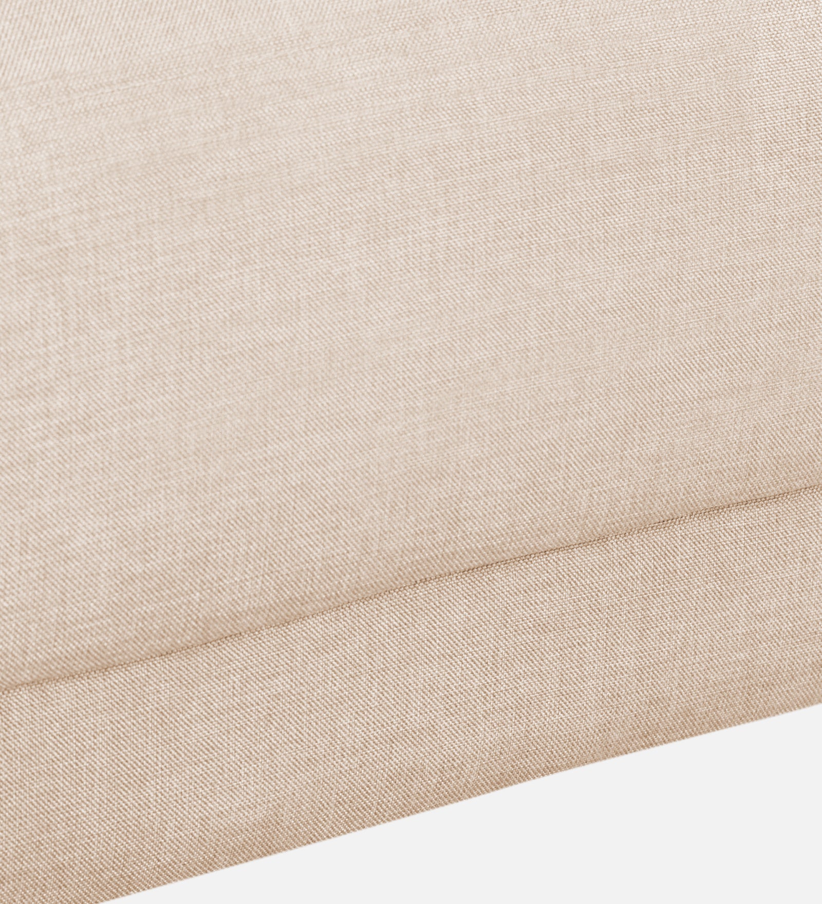 Perry Fabric 1 Seater Sofa In Woom Beige Colour - Febonic Living