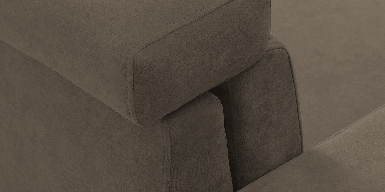 Hiro Fabric 2 Seater Sofa In Broco Dust Colour - Febonic Living