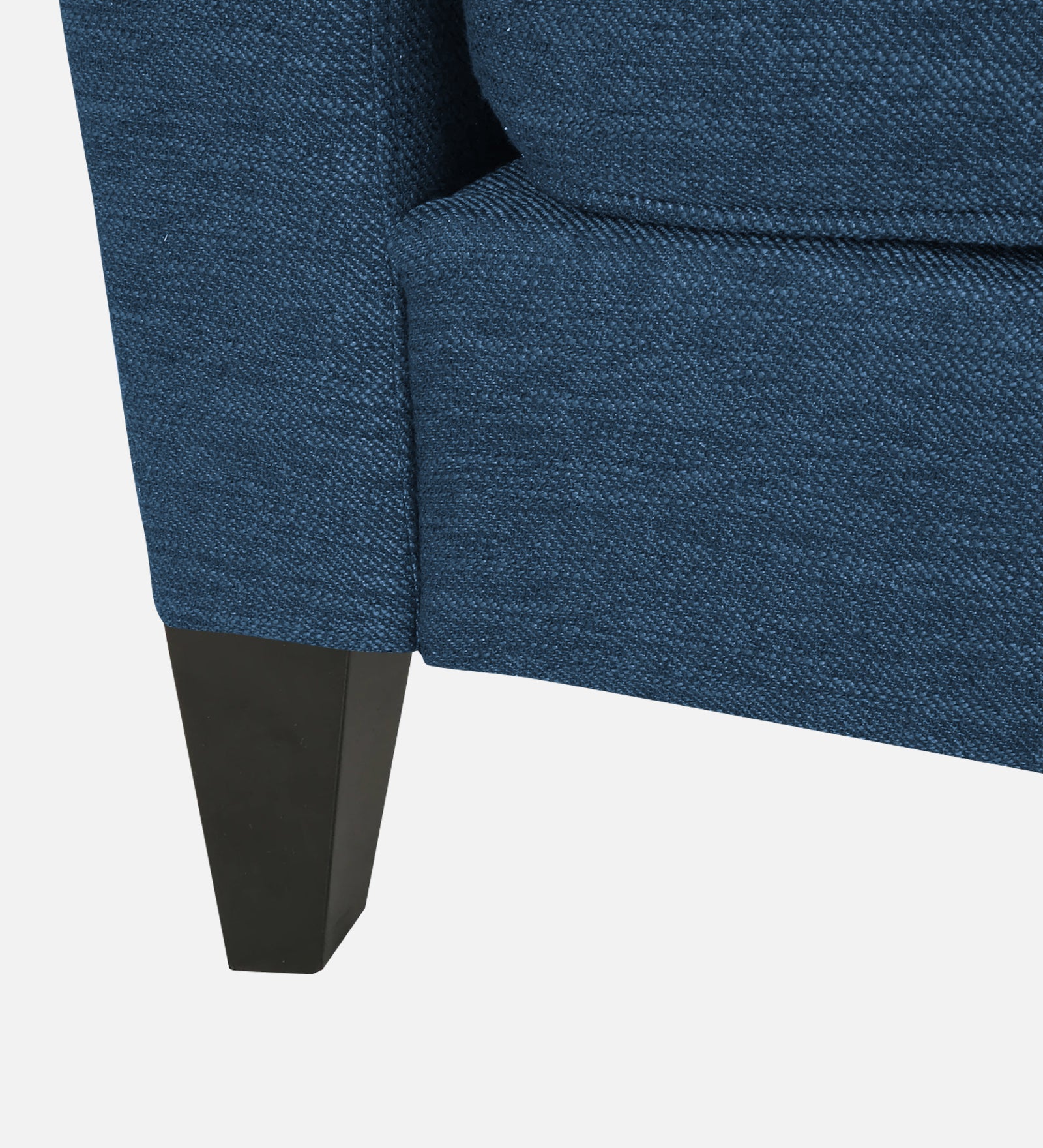 Nigar Fabric 1 Seater Sofa in Light Blue Colour