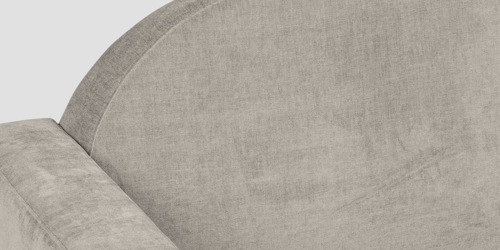 Dara Fabric 2 Seater Sofa In Ash Grey Colour - Febonic Living