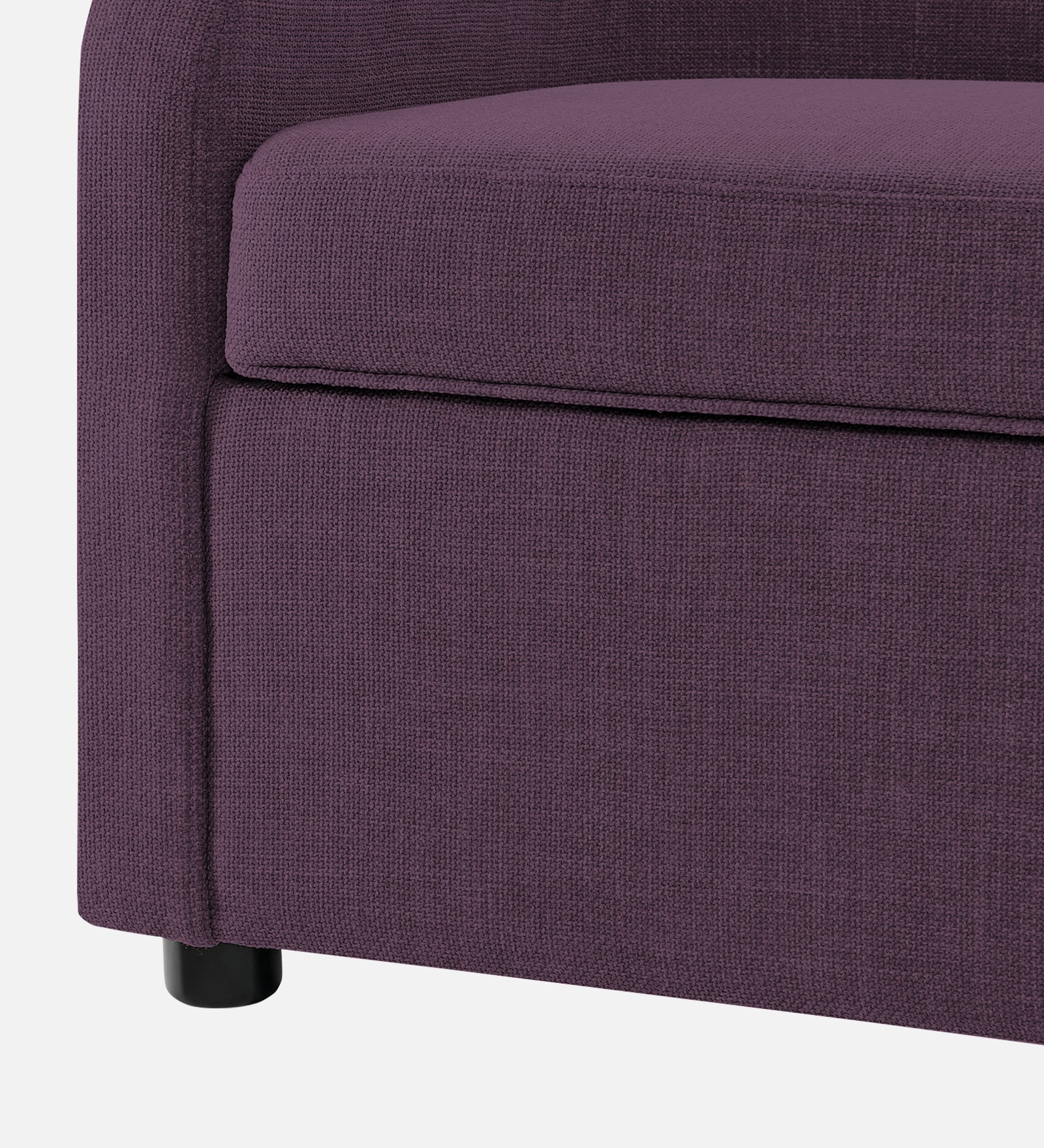 Cooper Fabric Storage Bench In Greek Purple Colour - Febonic Living