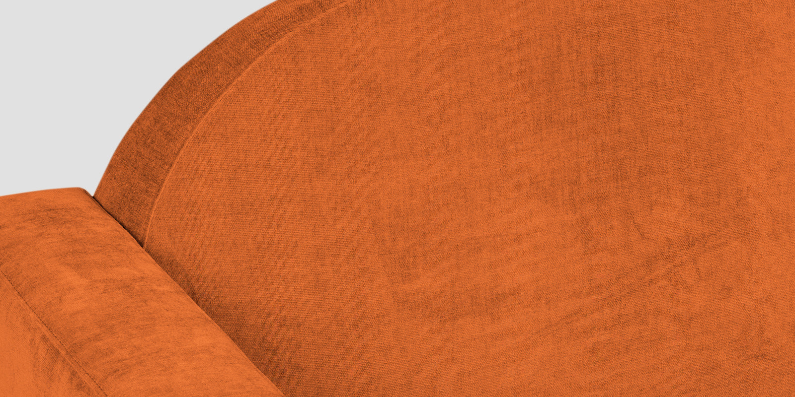 Dara Fabric 2 Seater Sofa In Vivid Orange Colour - Febonic Living