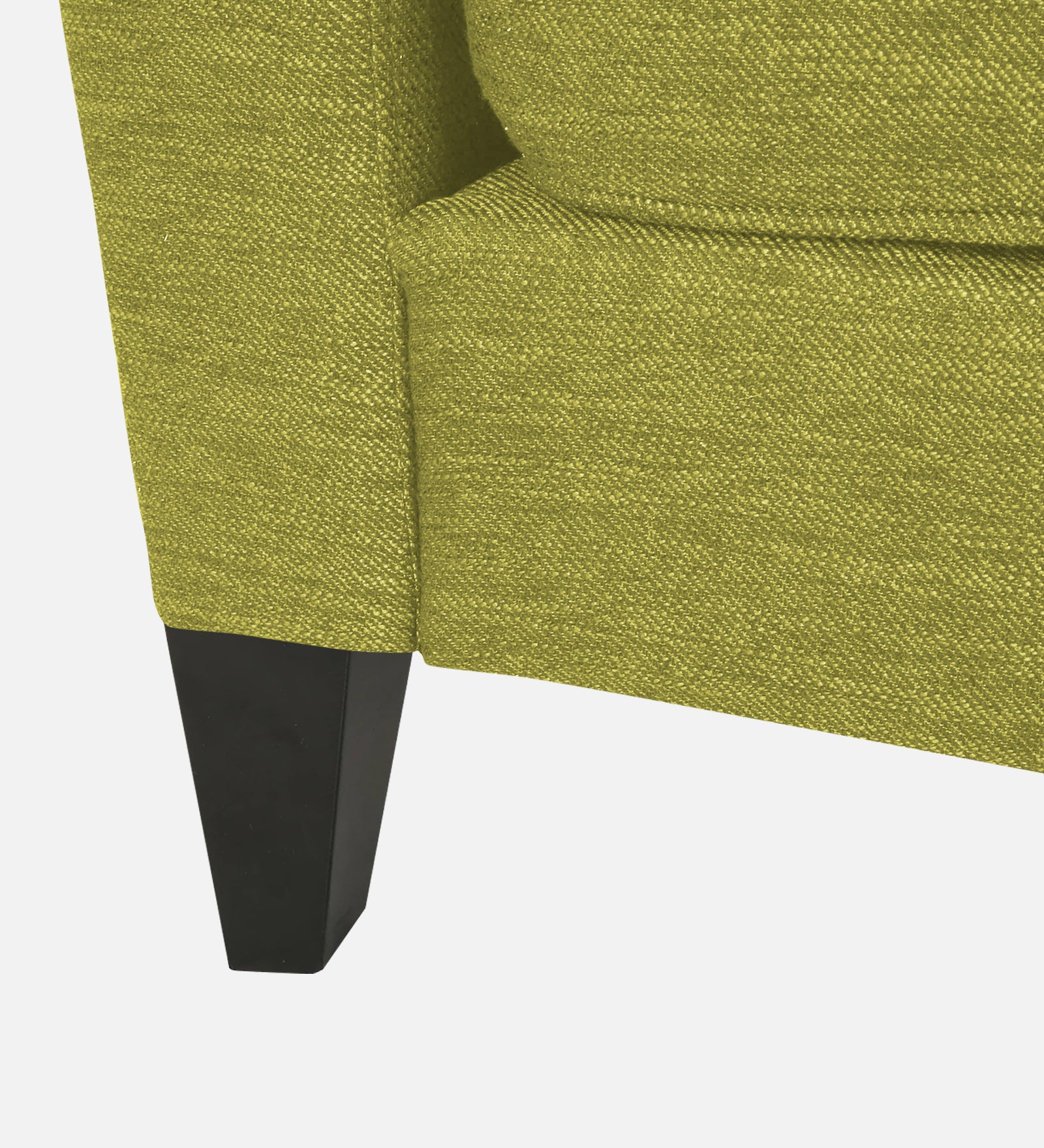 Nigar Fabric 1 Seater Sofa In  Parrot Green Colour - Febonic Living