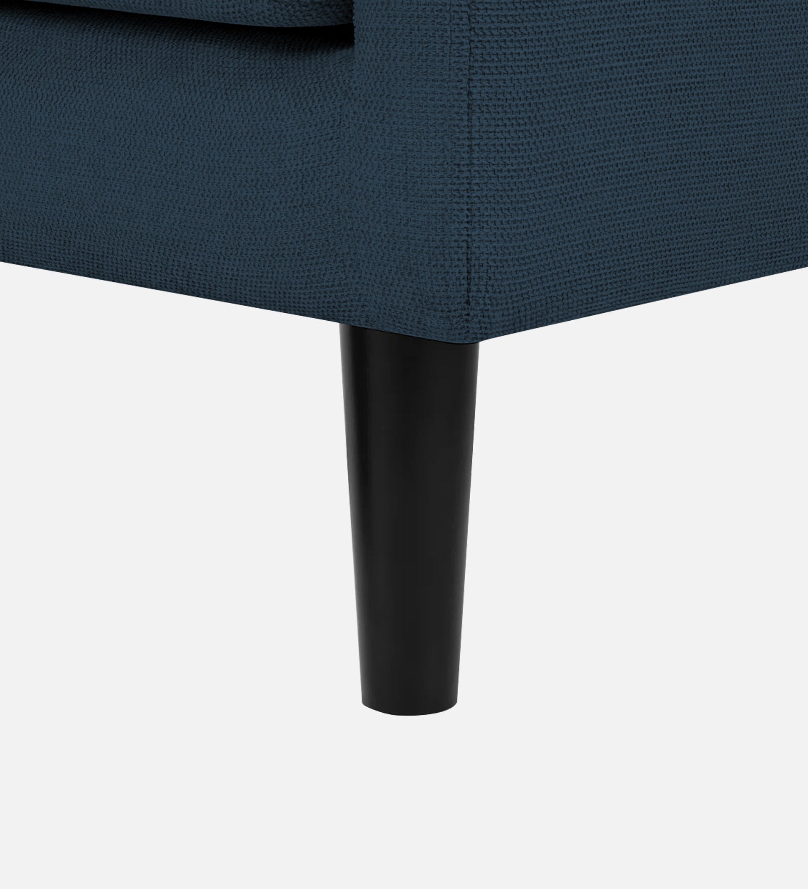 Maya Fabric Bench In Light Blue Colour - Febonic Living