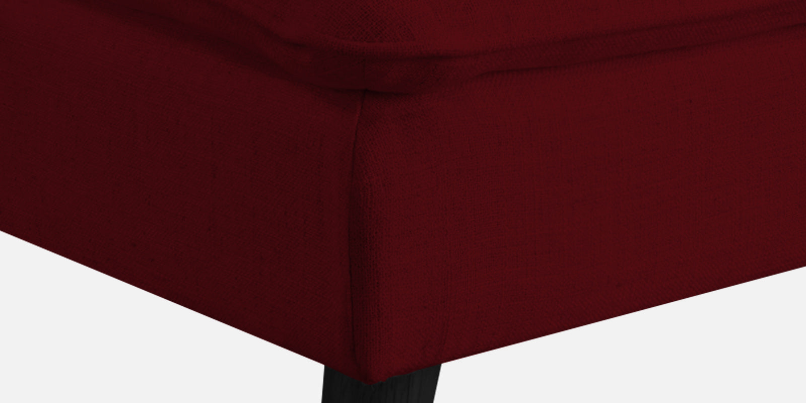 Toner Fabric 3 Seater Convertible Sofa Cum Bed In Ruby Red Colour - Febonic Living