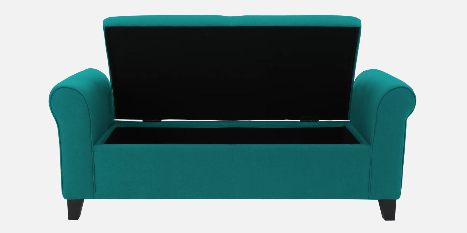 Molo Fabric 2 Seater Recamier In Sea Green Colour With Storage - Febonic Living