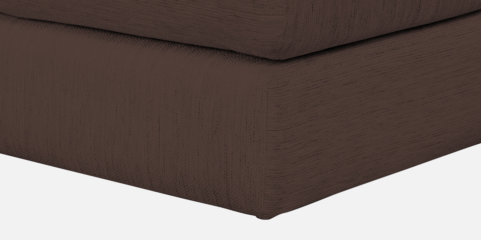 Ziggy Fabric RHS Sectional Sofa (3+Lounger) In Caramel Brown Colour - Febonic Living