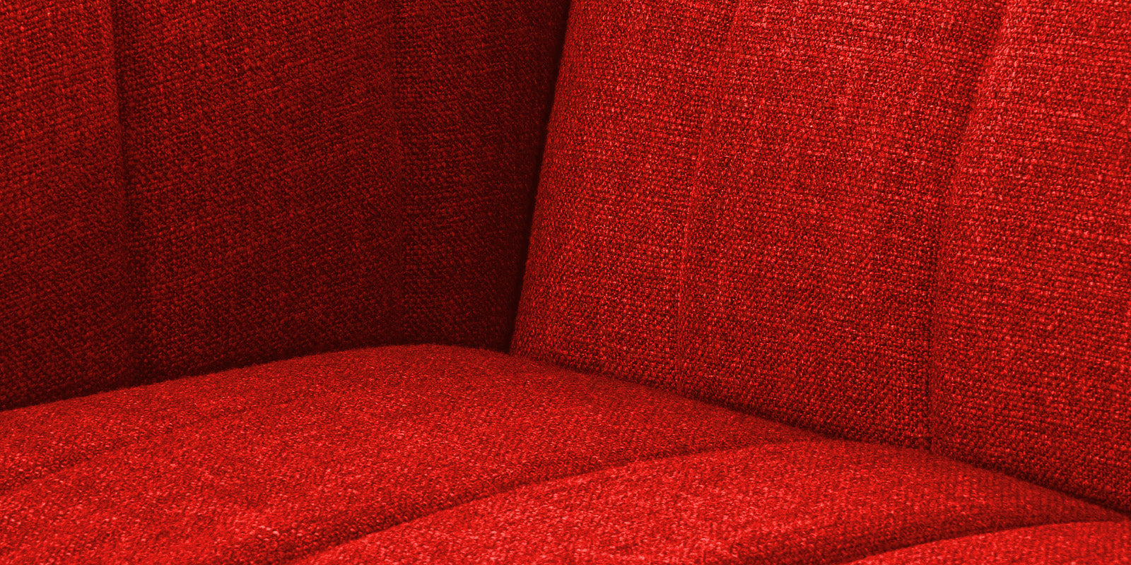 Lara Fabric 2 Seater Sofa In Ruby Red Colour - Febonic Living