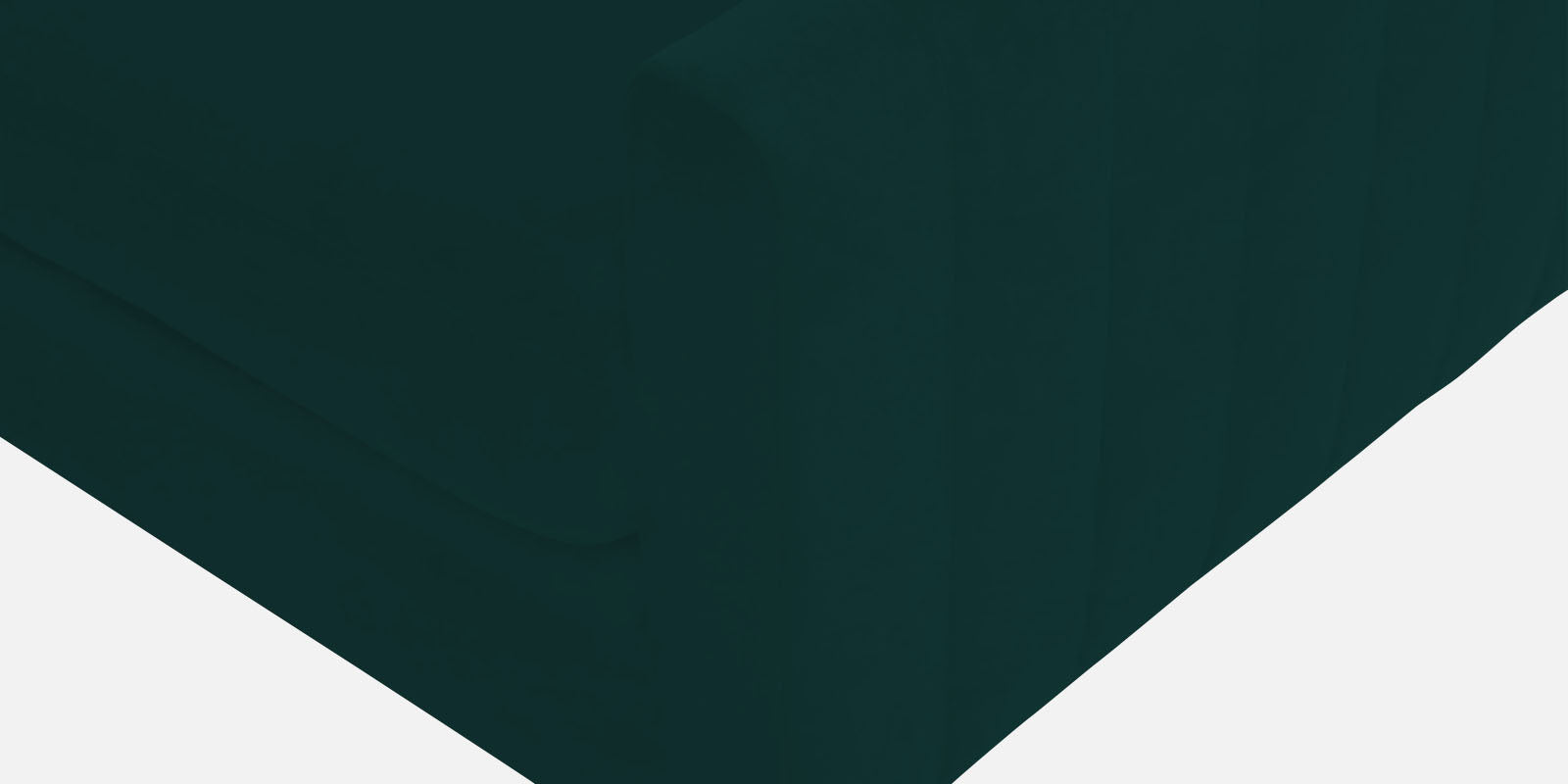 Haru Fabric RHS Sectional Sofa (3+Lounger) In Forest Green Colour - Febonic Living