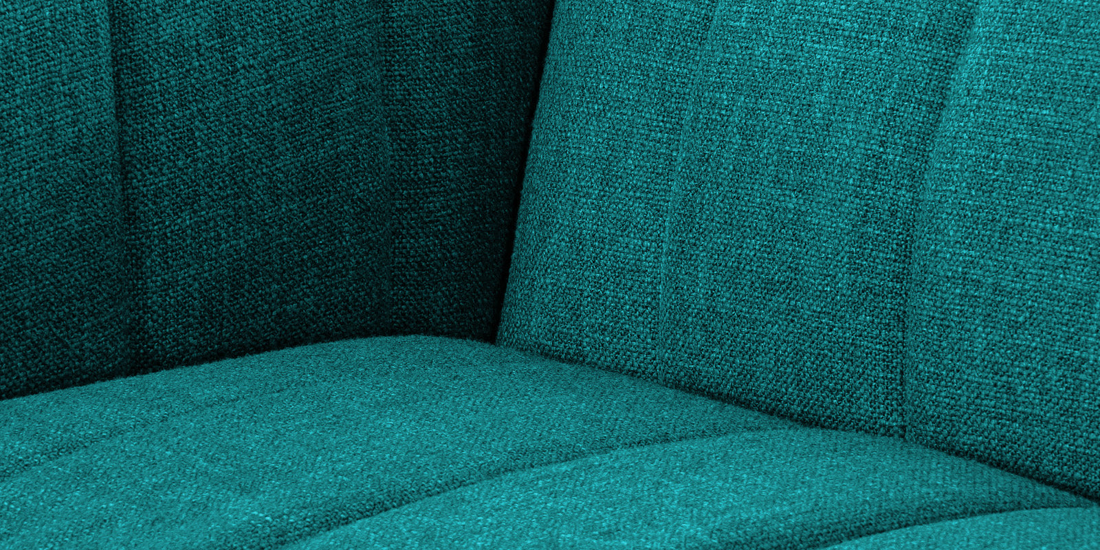 Lara Fabric 2 Seater Sofa In Sea Green Colour - Febonic Living