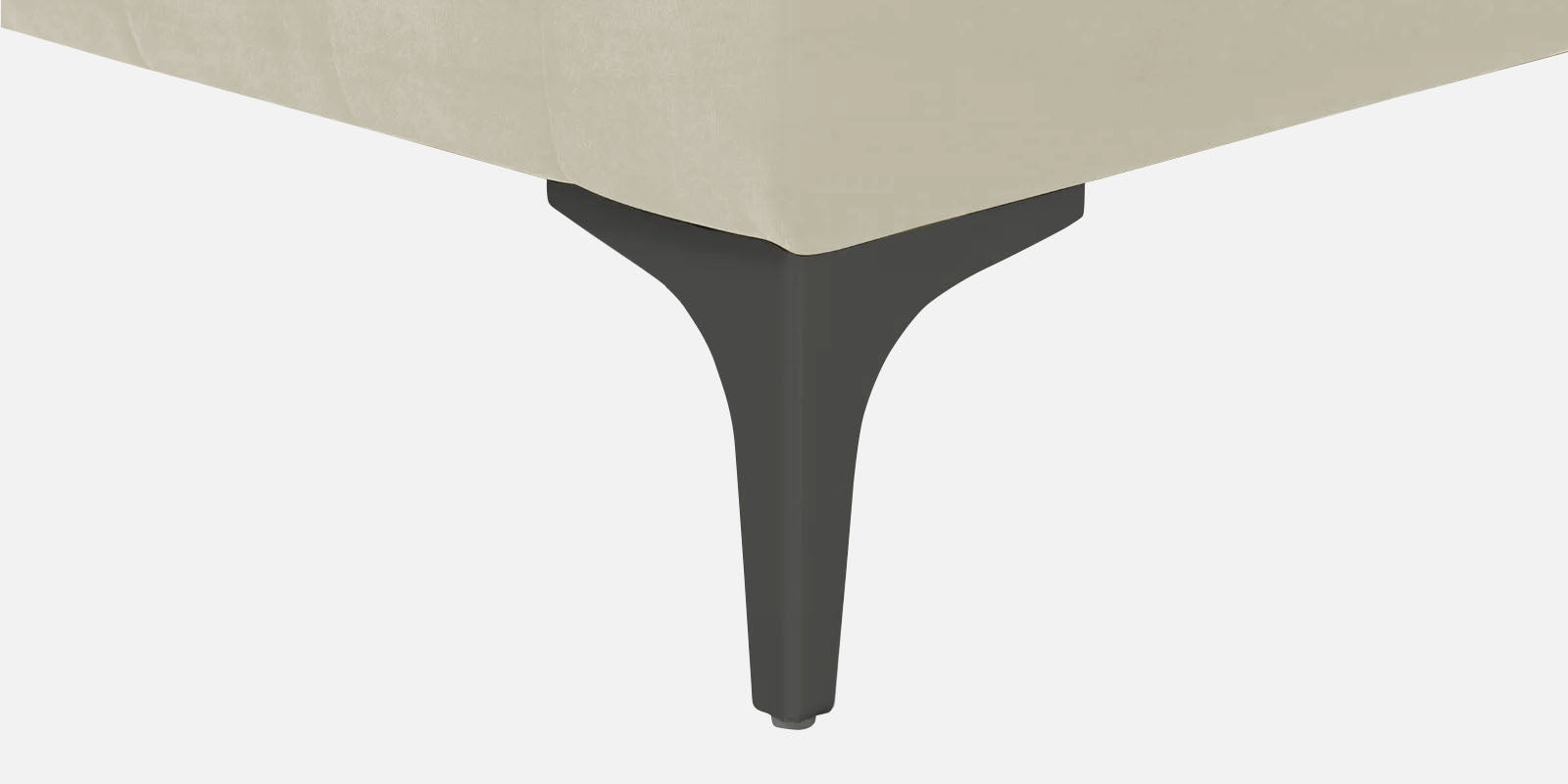 Haru Fabric LHS Sectional Sofa (2+Lounger) In Warm White Colour - Febonic Living