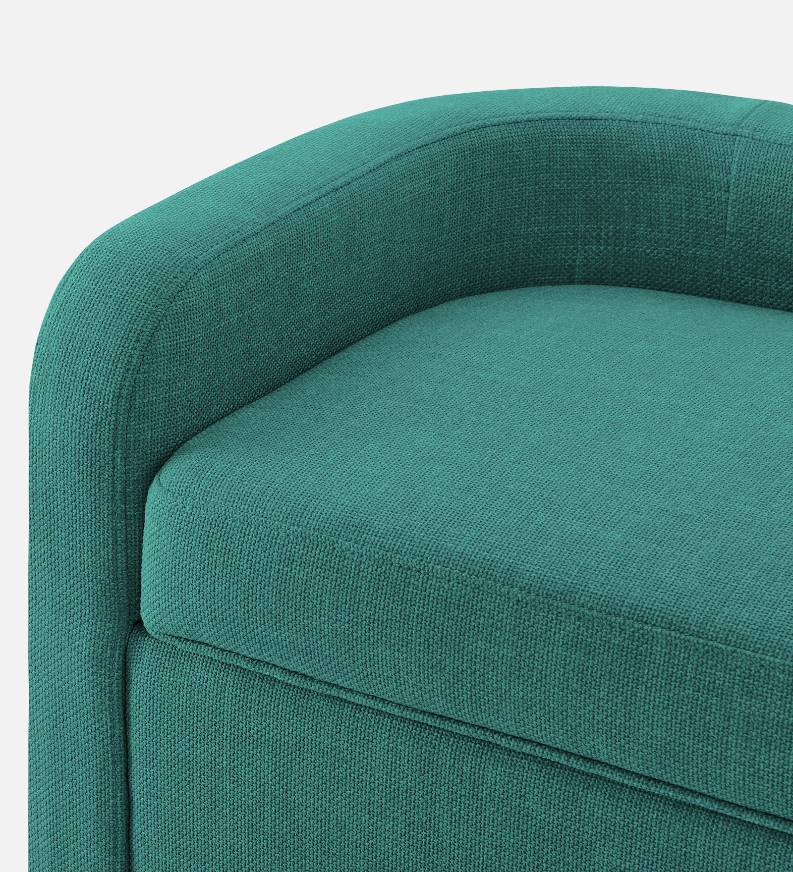 Cooper Fabric Storage Bench In Sea Green Colour - Febonic Living