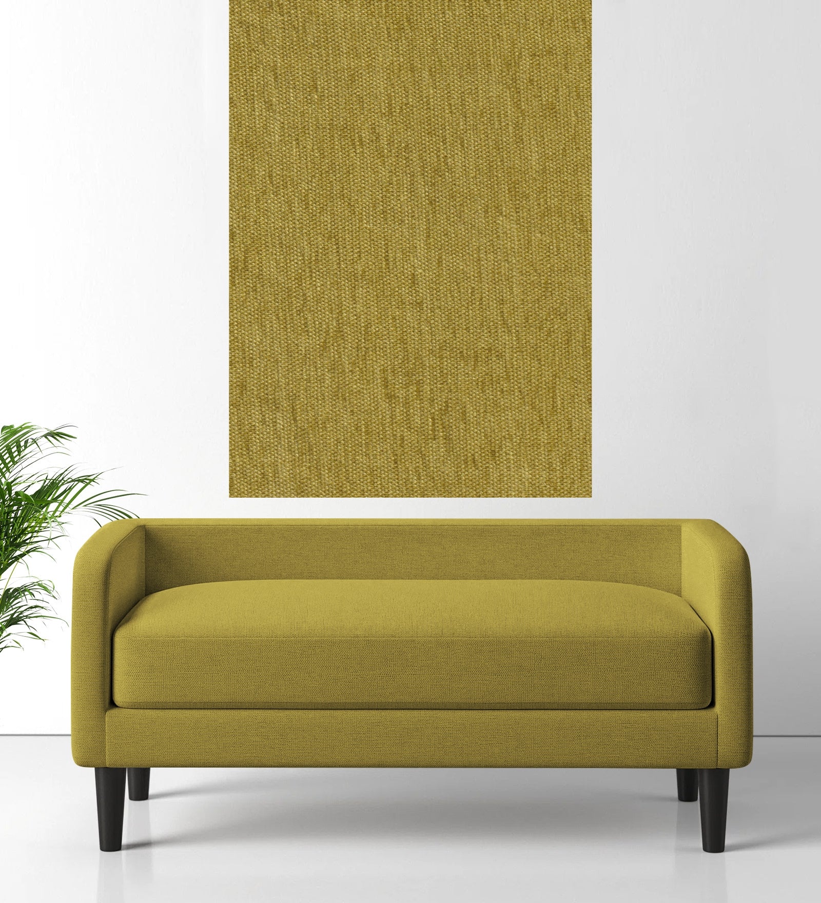 Polycotton Beso Fabric Parrot Green 138 Code - Febonic Living