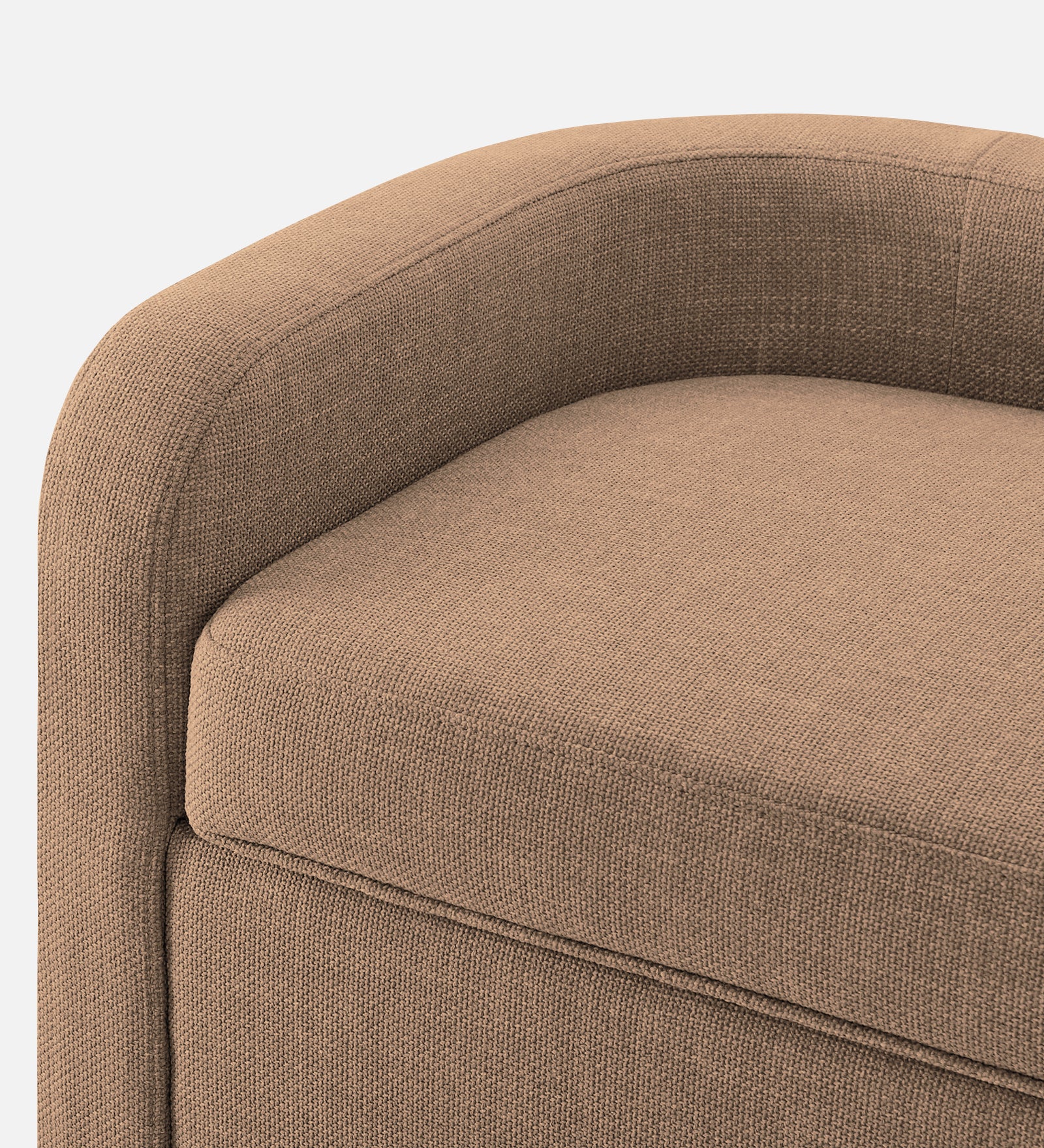 Cooper Fabric Storage Bench In Cosmic Beige Colour - Febonic Living