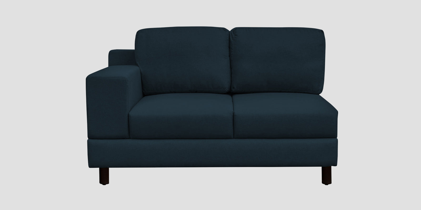 Betty Fabric 6 Seater LHS Corner sofa In Cool Blue Colour - Febonic Living