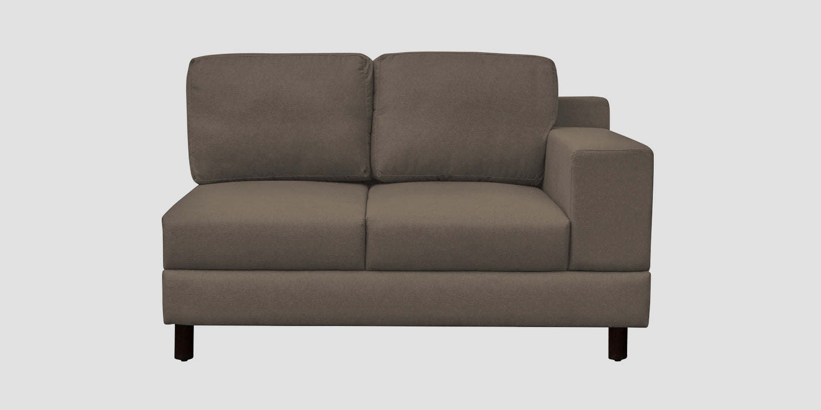 Betty Fabric 6 Seater RHS Corner Sofa In Hazel Beige Colour - Febonic Living