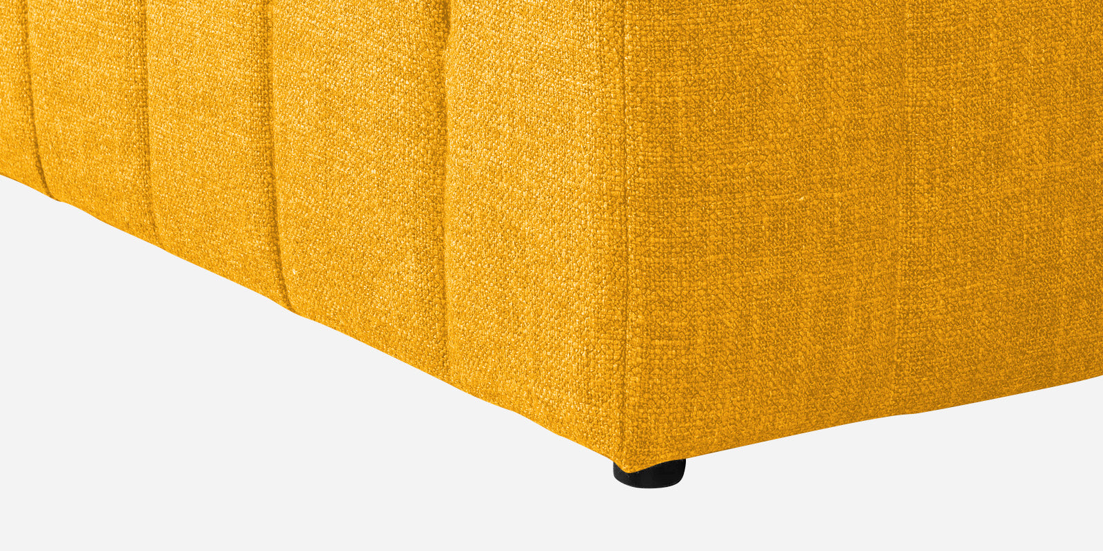 Lara Fabric 2 Seater Sofa in Bold Yellow Colour