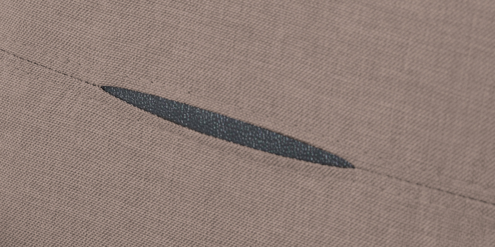 Perry Fabric RHS Sectional Sofa (3+Lounger) In Kadhi Beige Colour - Febonic Living