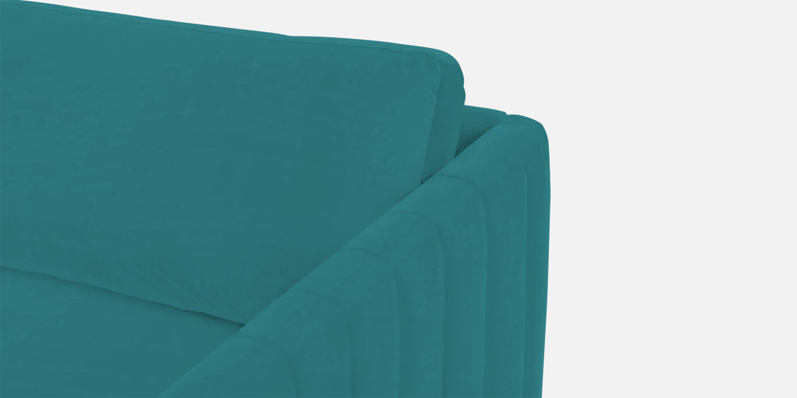 Haru Velvet 2 Seater Sofa In Arabian green Colour - Febonic Living