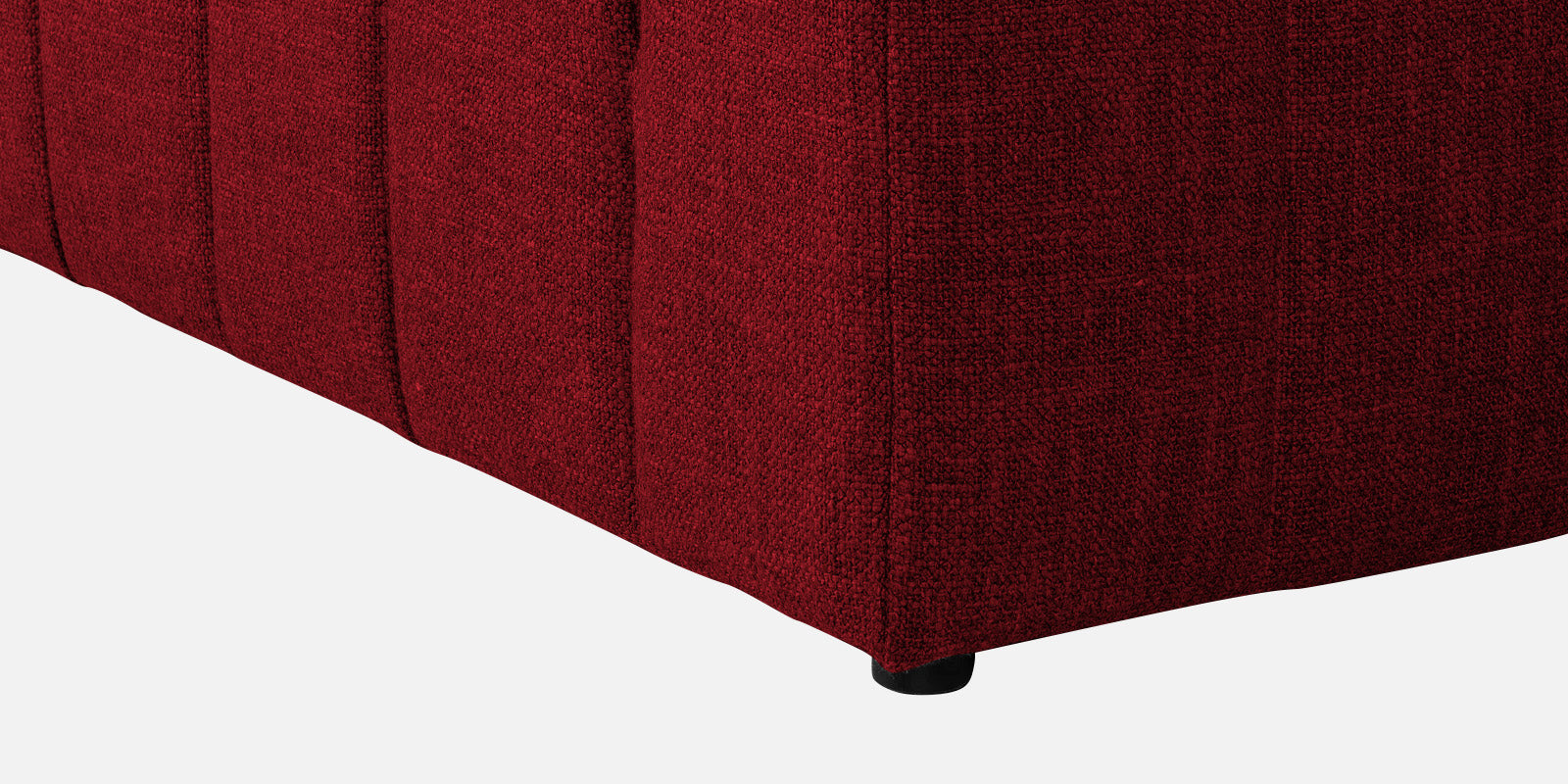 Lara Fabric 2 Seater Sofa In Blood Maroon Colour - Febonic Living