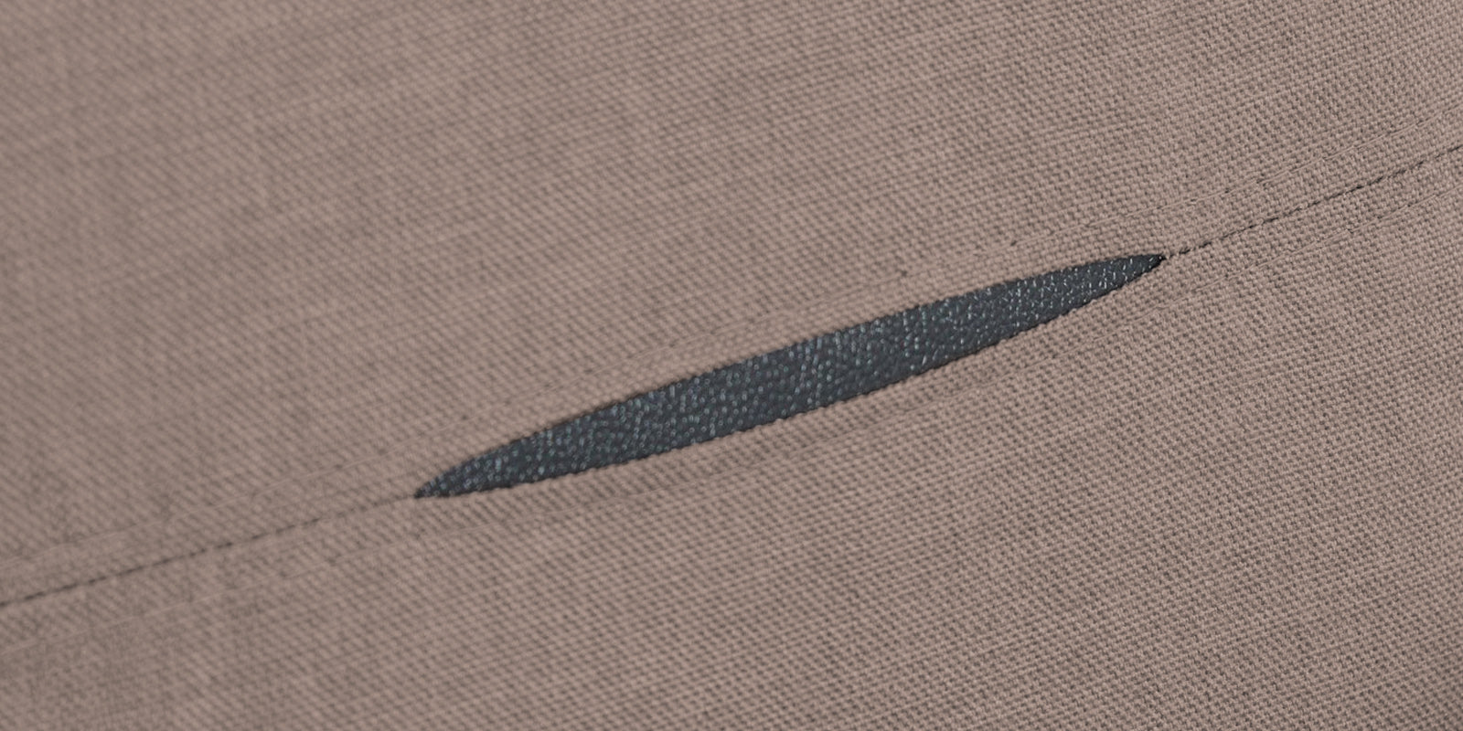 Perry Fabric LHS Sectional Sofa (3+Lounger) In Kadhi Beige Colour - Febonic Living