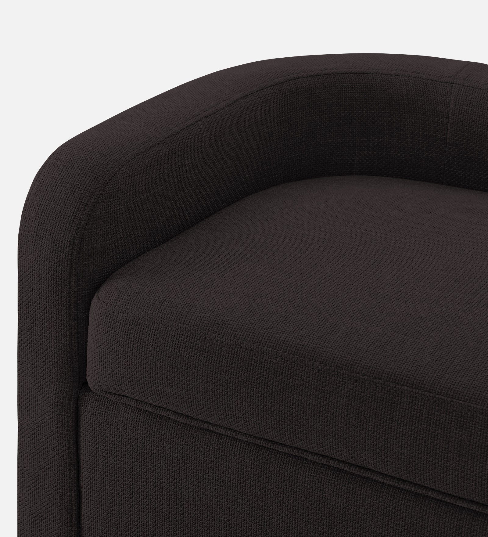 Cooper Fabric Storage Bench In Cara Brown Colour - Febonic Living