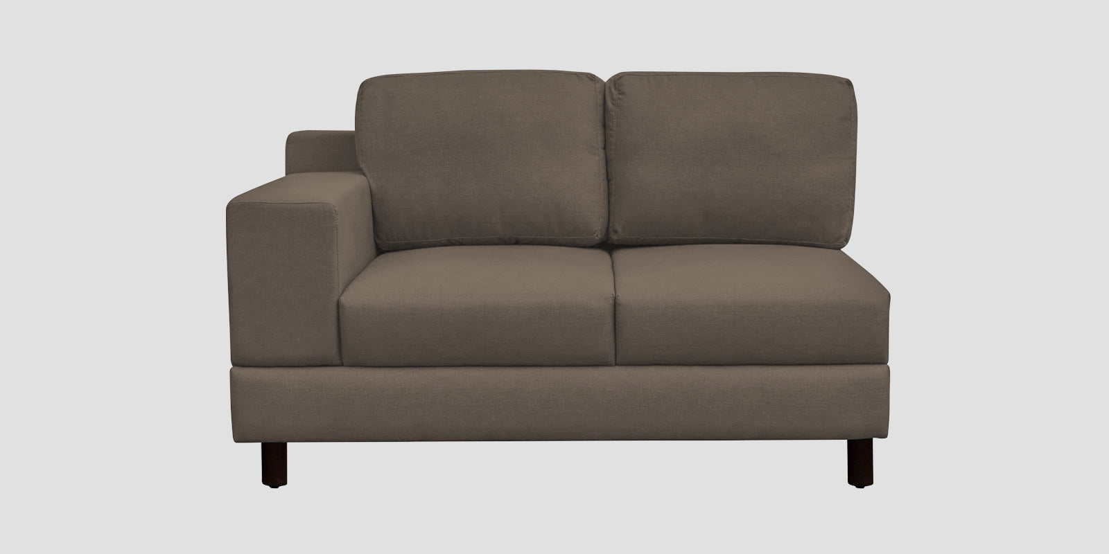 Betty Fabric 6 Seater LHS Corner sofa In Hazel Beige Colour - Febonic Living