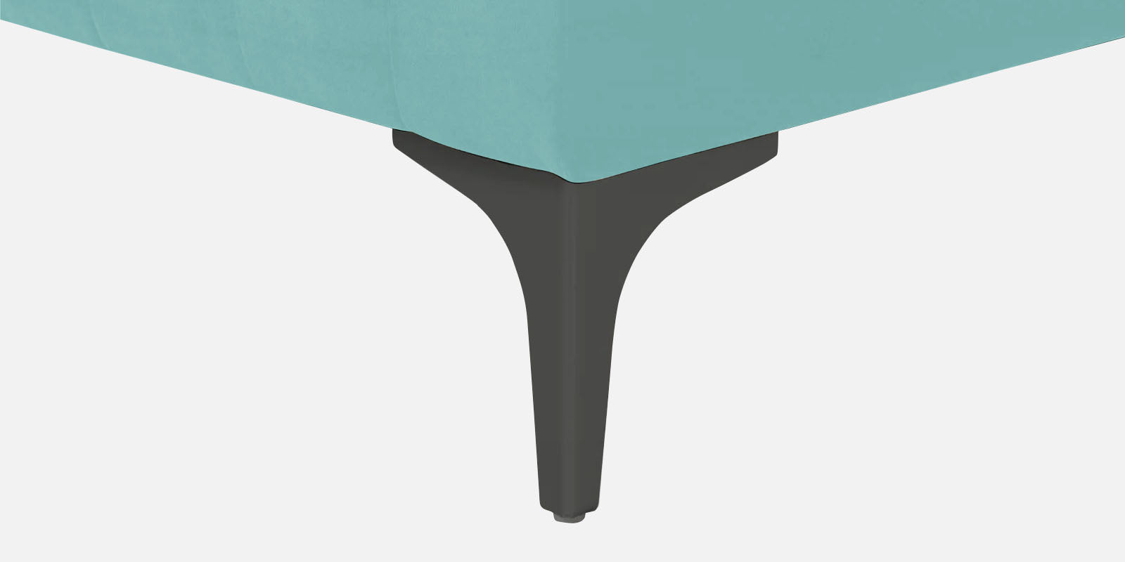 Haru Fabric LHS Sectional Sofa (2+Lounger) In Barmunda Aqua Colour - Febonic Living