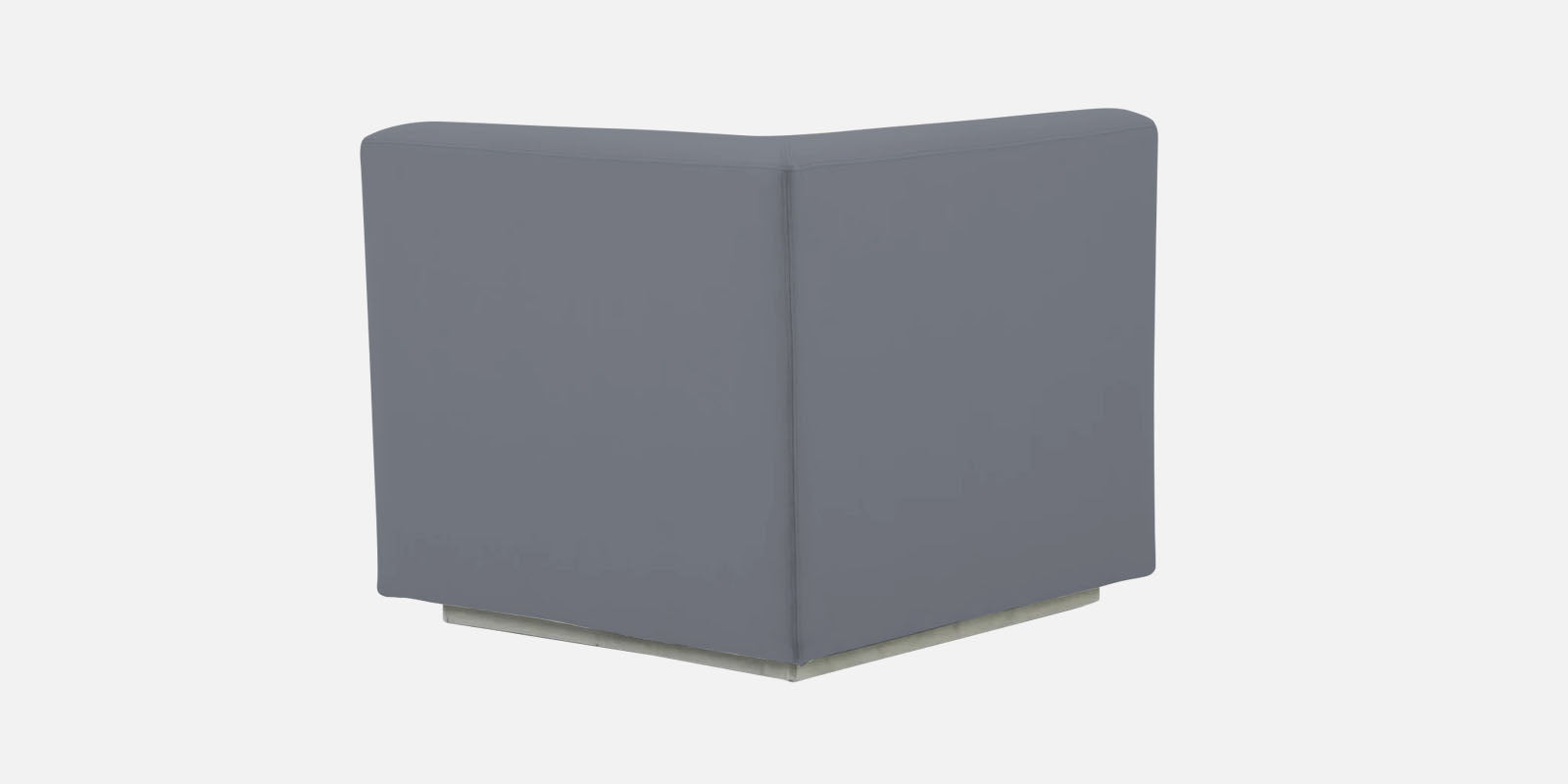 Bufa Velvet 2 Seater Sofa in Pubble Grey Colour With Storage