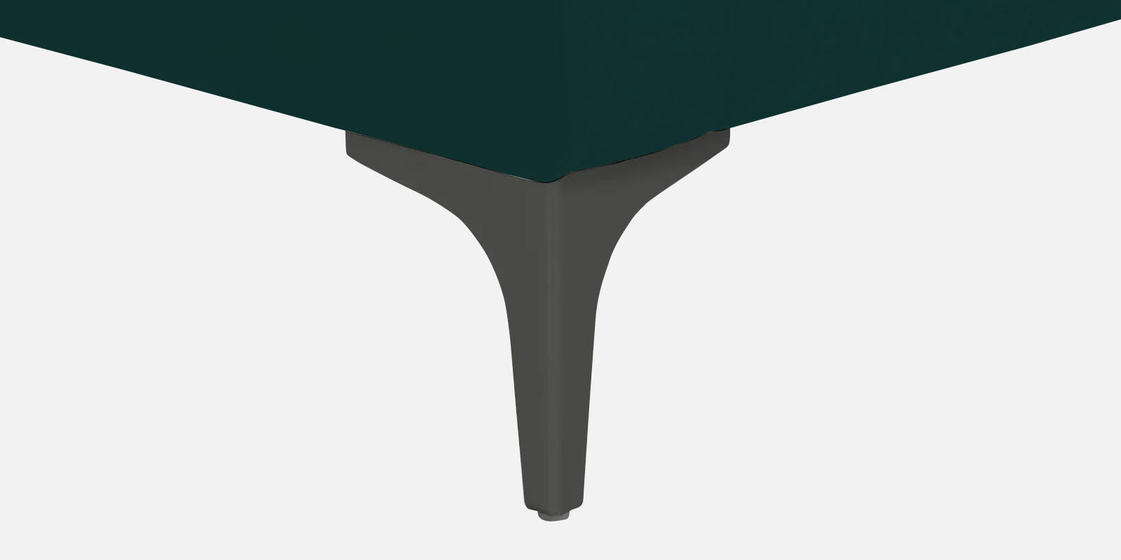 Haru Fabric RHS Sectional Sofa (2+Lounger) In Forest Green Colour - Febonic Living