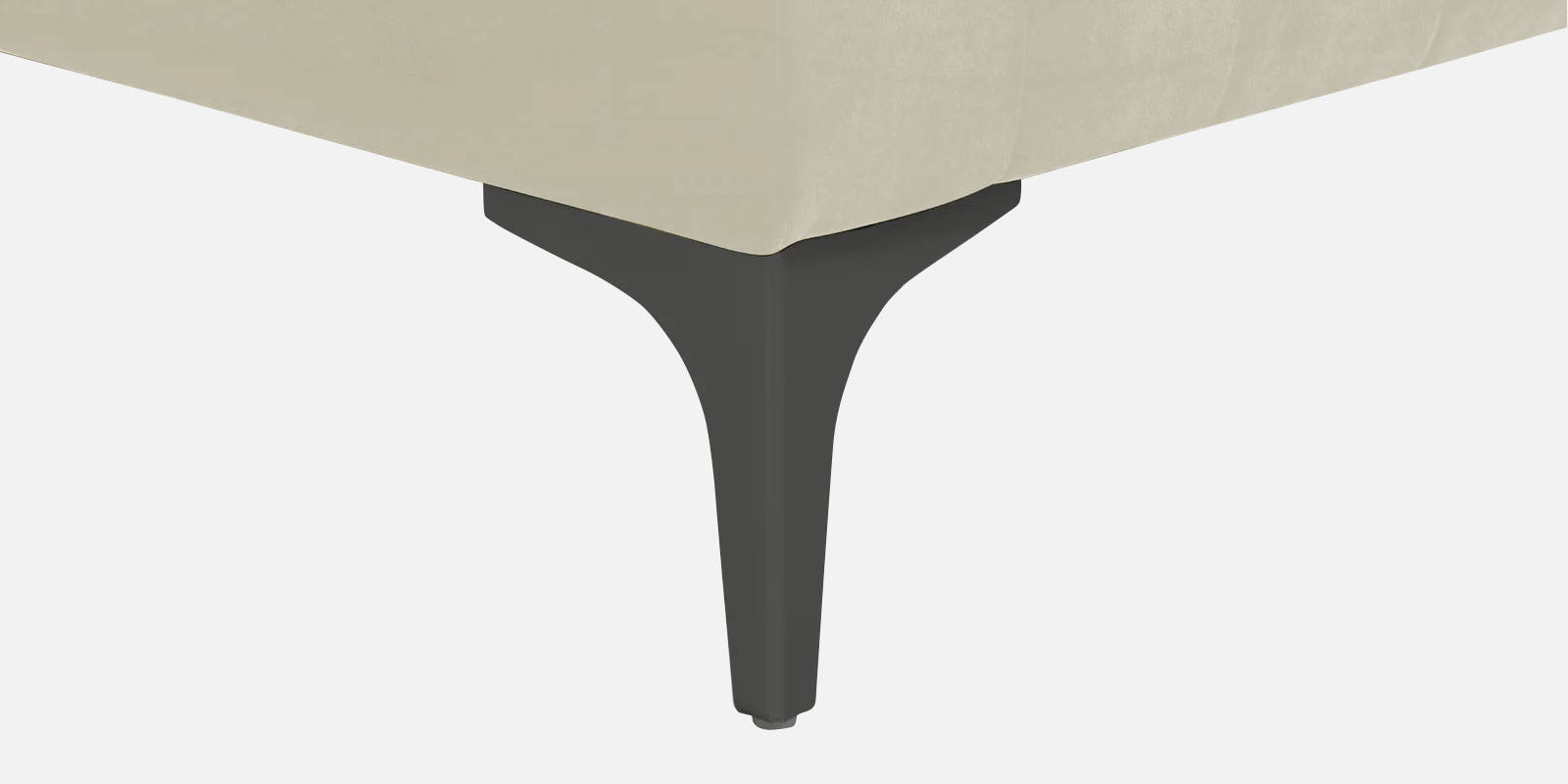 Haru Fabric RHS Sectional Sofa (2+Lounger) In Warm White Colour - Febonic Living