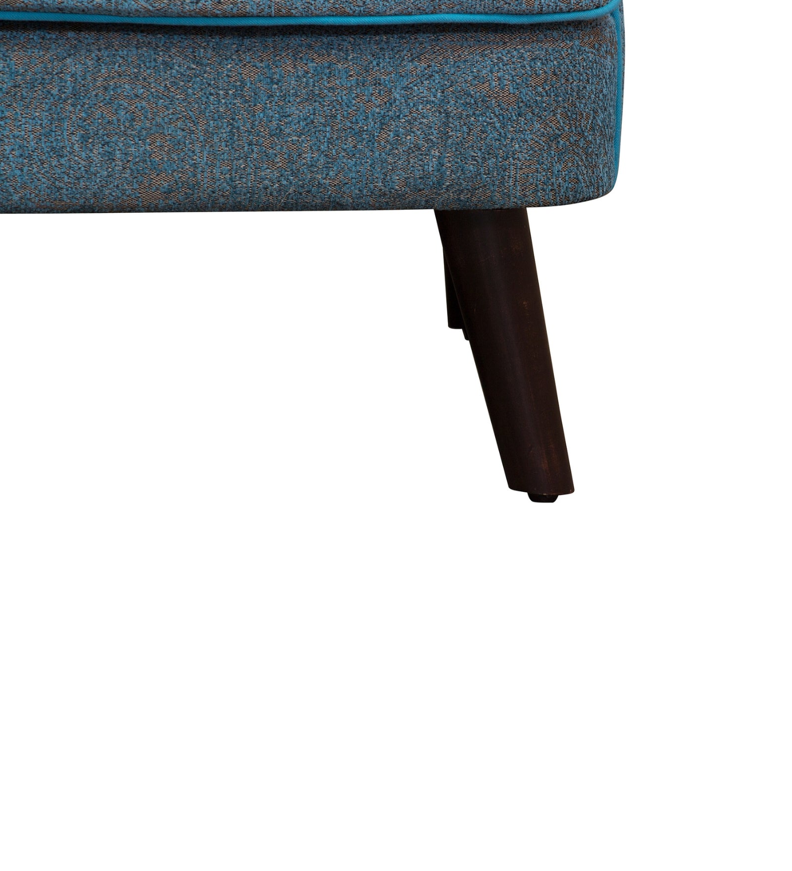 Neddy Floral Print Fabric Wing Chair In Multi Colour - Febonic Living