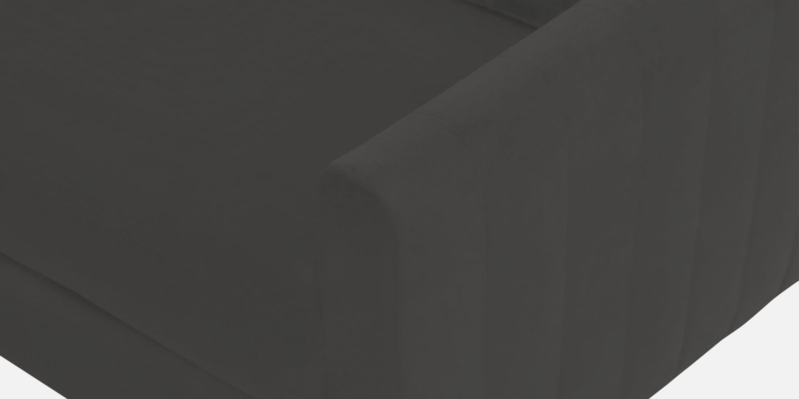 Haru Fabric LHS Sectional Sofa (2+Lounger) In Hory Grey Colour - Febonic Living