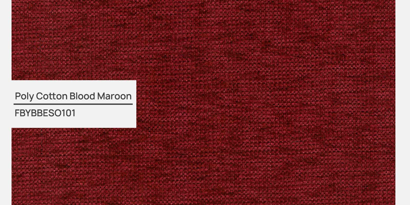 Creata Fabric LHS Sectional Sofa (2+Lounger) in Blood Maroon Colour by Febonic