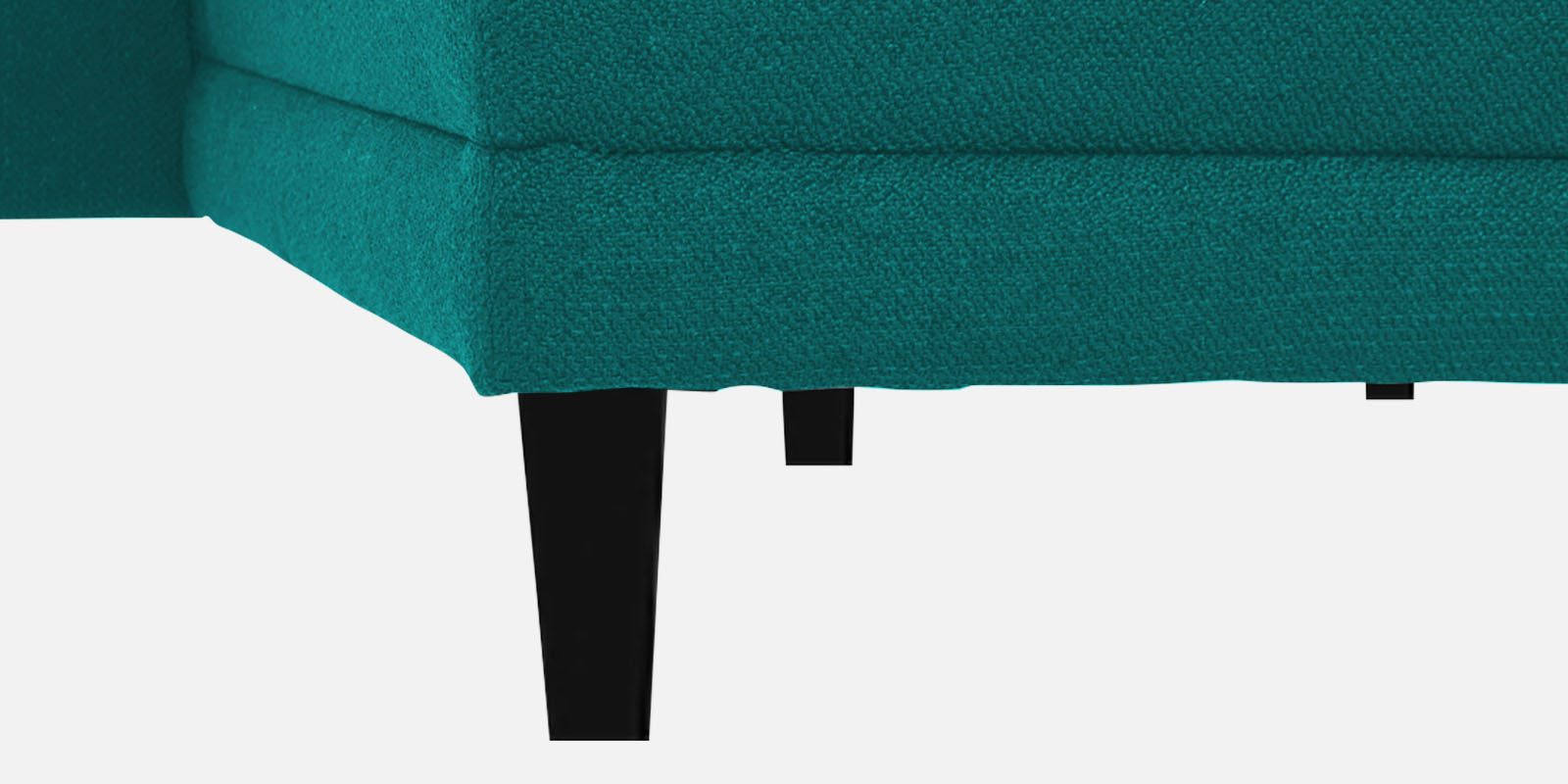 Ira Fabric RHS 6 Seater Convertible Sofa Cum Bed In Sea Green Colour - Febonic Living