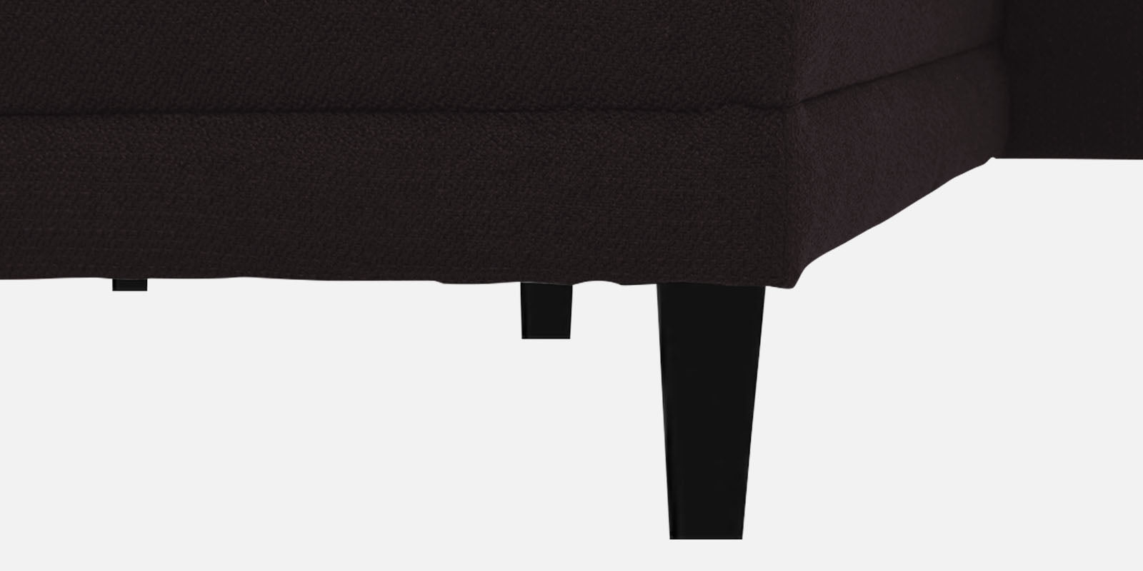 Ira Fabric LHS 6 Seater Convertible Sofa Cum Bed In Cara Brown Colour - Febonic Living