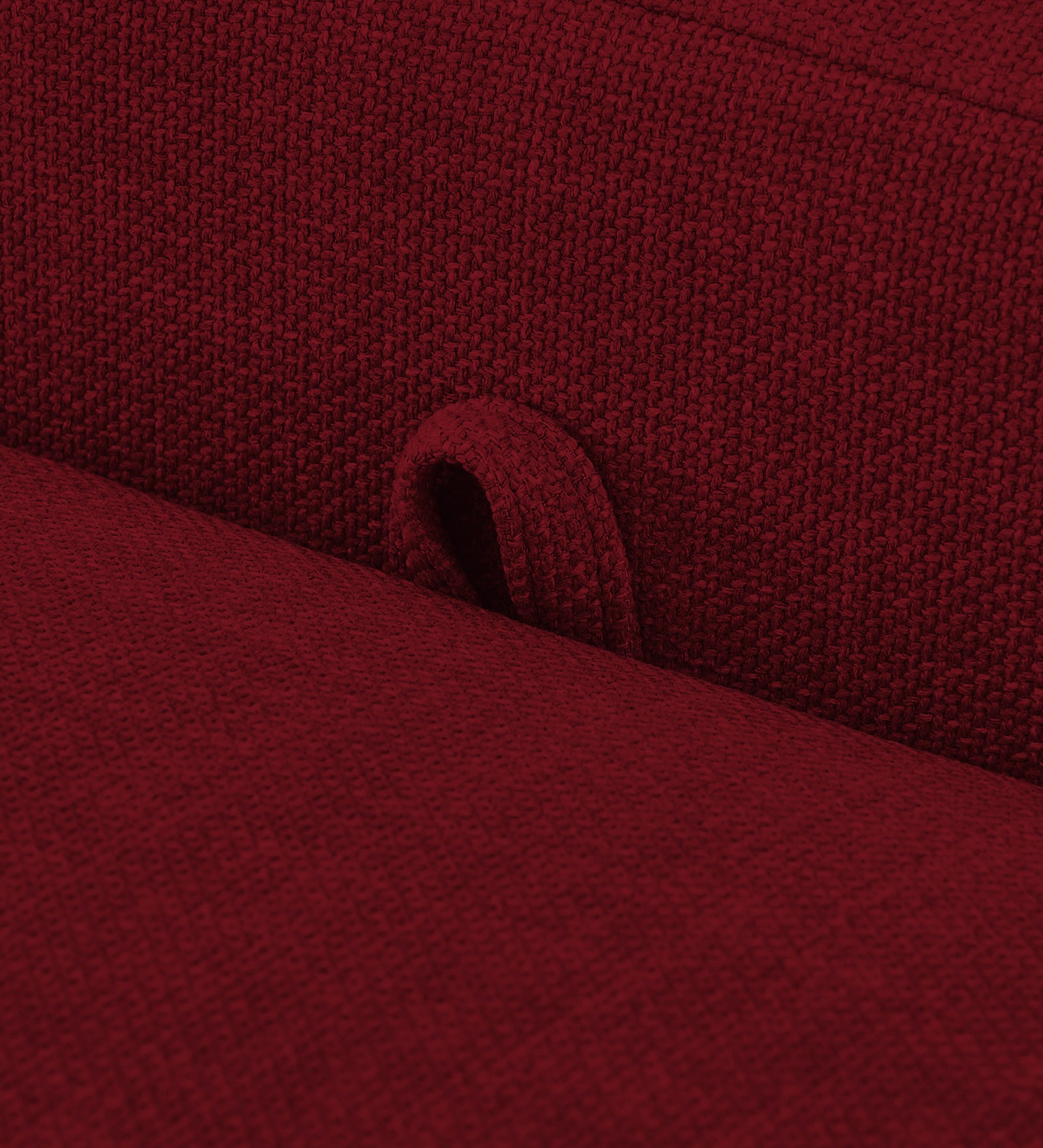 Cooper Fabric Storage Bench In Ruby Red Colour - Febonic Living