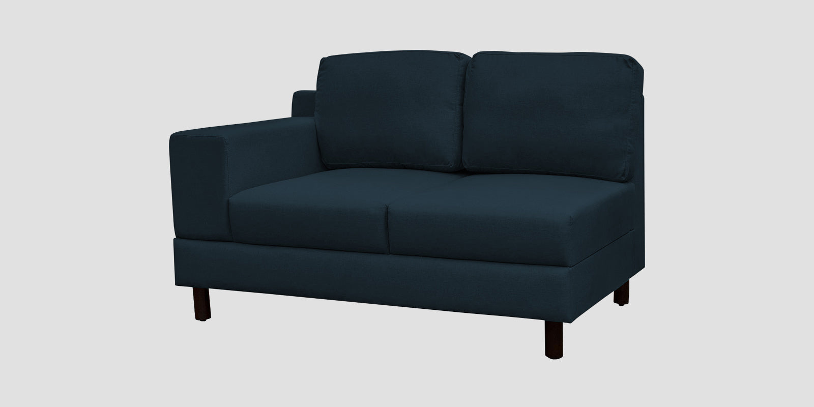 Betty Fabric 6 Seater LHS Corner sofa In Cool Blue Colour - Febonic Living