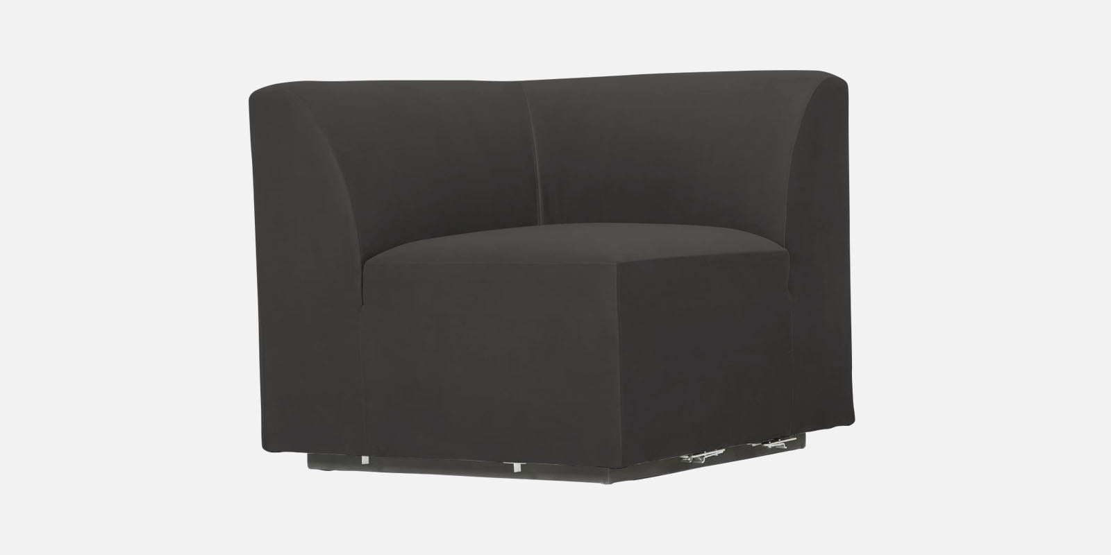 Bufa Velvet 2 Seater Sofa In Hory Grey Colour - Febonic Living