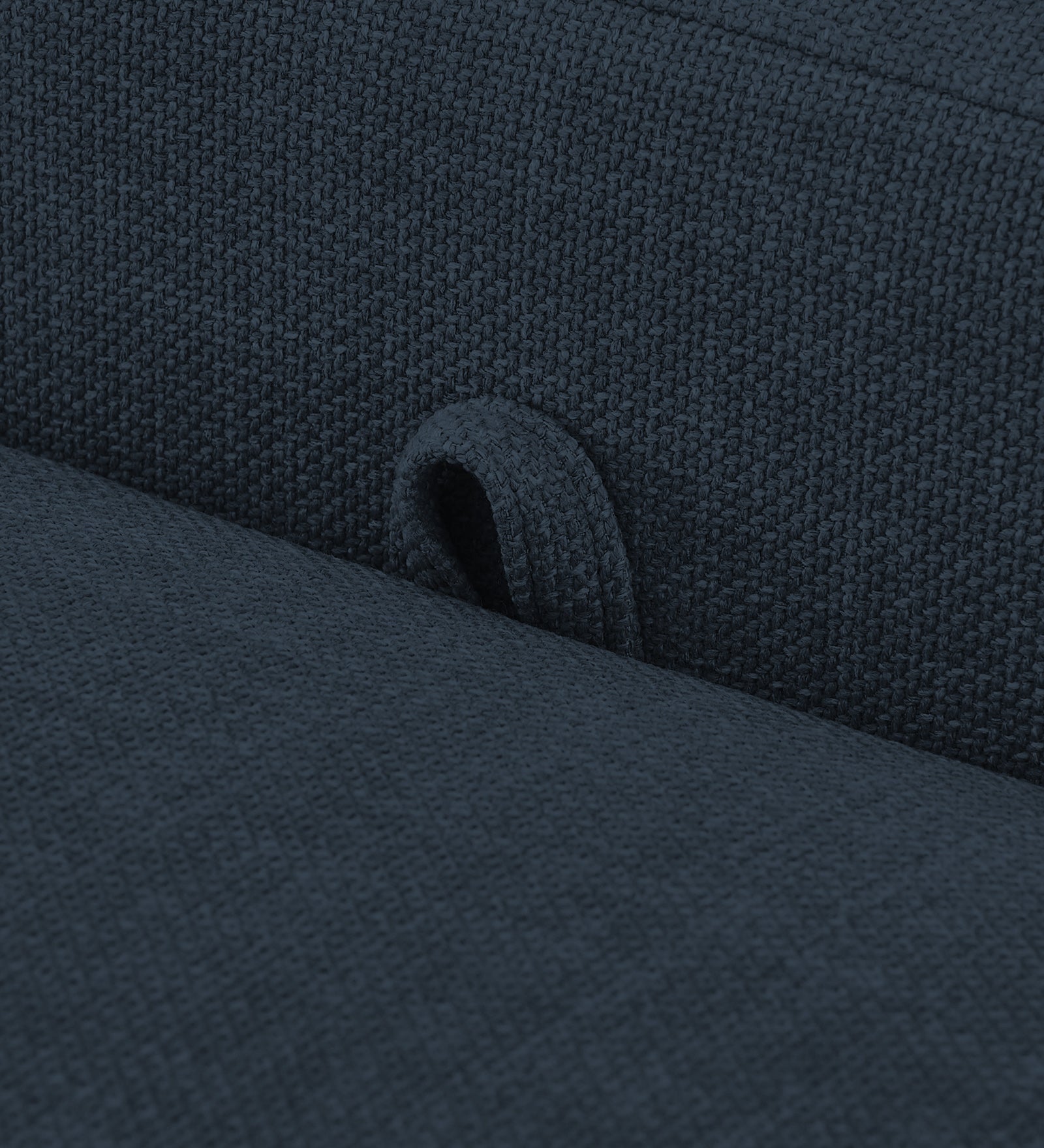Cooper Fabric Storage Bench In Denim Blue Colour - Febonic Living